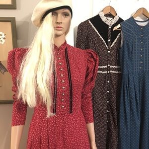 Vintage Alpen Austrian Dress Deadstock